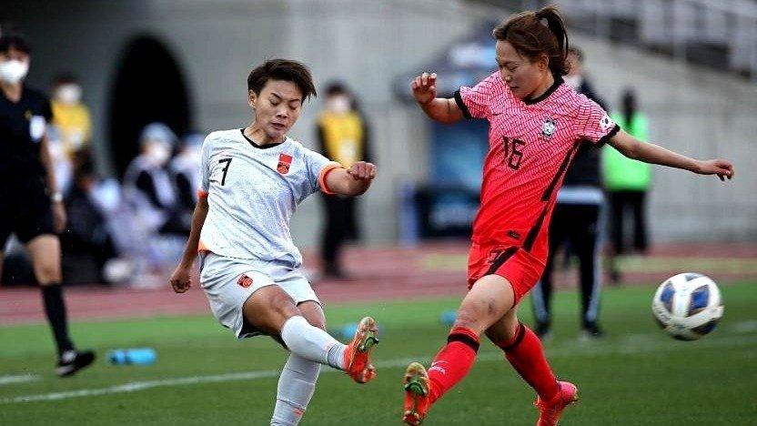 女子足球中国和韩国
