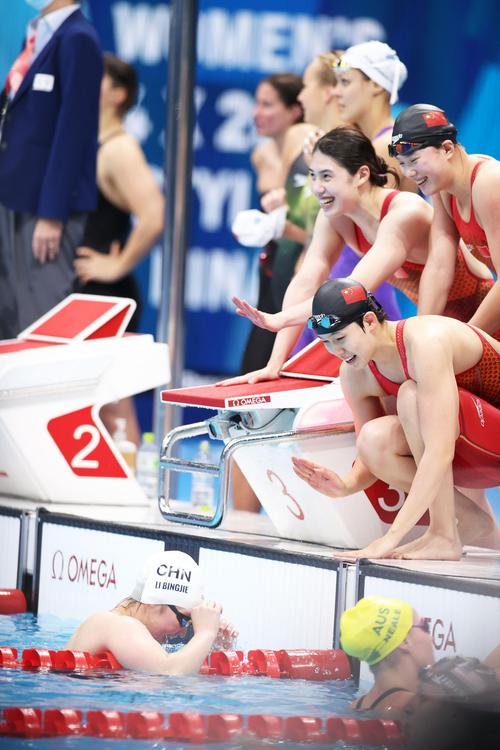 女子4x200米自由泳决赛日程